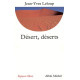 Desert Deserts (Collections Spiritualites)