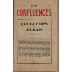 Probleme du roman confluences numero 21-24