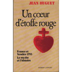 Coeur d etoffe rouge