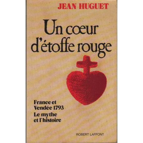 Coeur d etoffe rouge