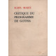 Critique du programme de gotha