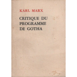 Critique du programme de gotha