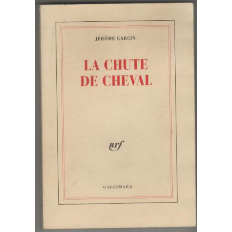 La chute de cheval