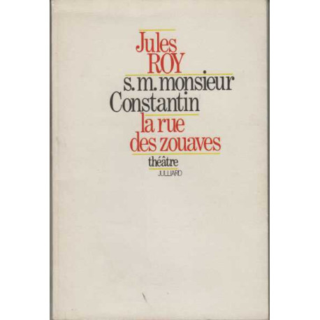 S.m. monsieur Constantin la rue des zouaves