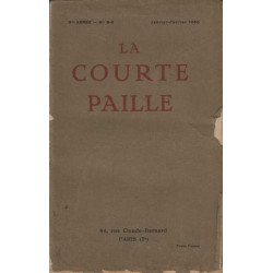 La courte paille numero 5-6 janvier fevrier 1930