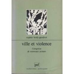 Ville et violence