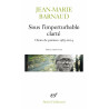 Sous l'imperturbable clarté: Choix de poèmes 1983-2014