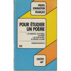 Profil Formation : Pour etudier un poeme