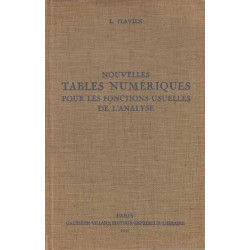 Nouvelles Tables Numériques Pour Les Fonctions Usuelles De L'analyse