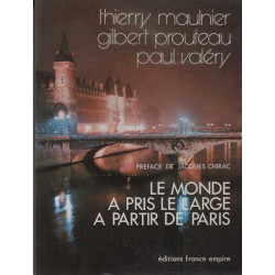 Le monde a pris le large à partir de paris