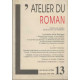 L'atelier du roman n.13