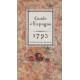 Guide d'espagne 1793