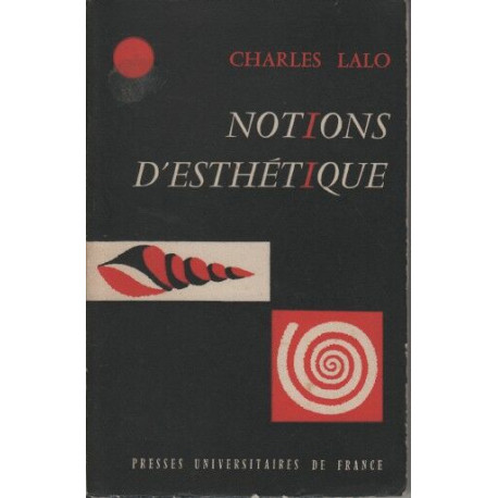 Notions d'esthetique