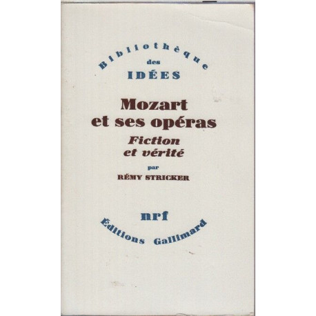 Mozart et ses operas
