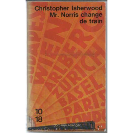 Mr. norris change de train