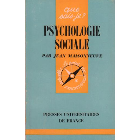 La psychologie sociale