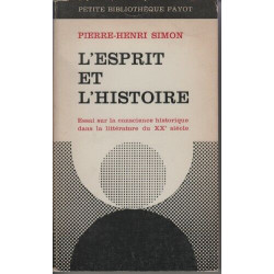 L'esprit et l'histoire / essai sur la conscience historique dans...