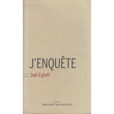 J'enquête