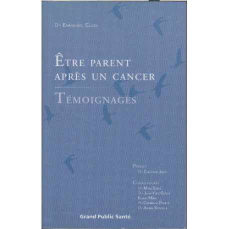 Etre parent apres un cancer