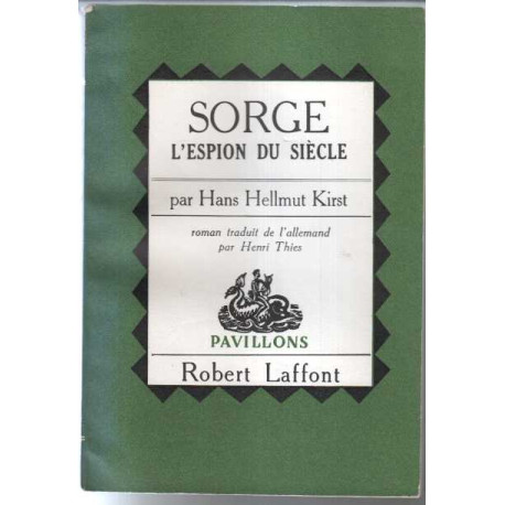 Sorge l'espion du siecle