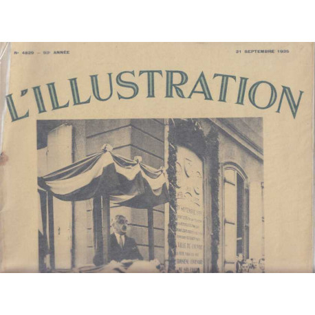 L'illustration numero 4829 21 septembre 1935