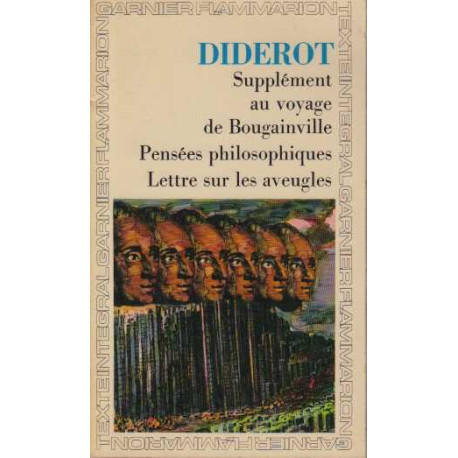 Supplement au voyage de bougainville pensees philosophiques lettre...