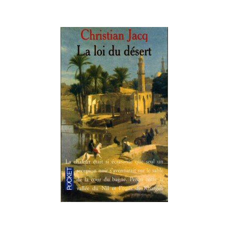 Le Juge D'egypte Tome 2 : La Loi Du Désert
