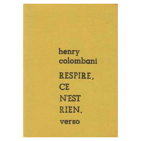 Respire ce n'est rien