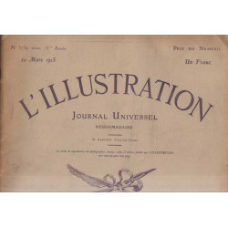 L'illustration numero 3759 20 mars 1915