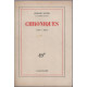Chroniques 1954-1964