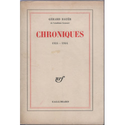 Chroniques 1954-1964