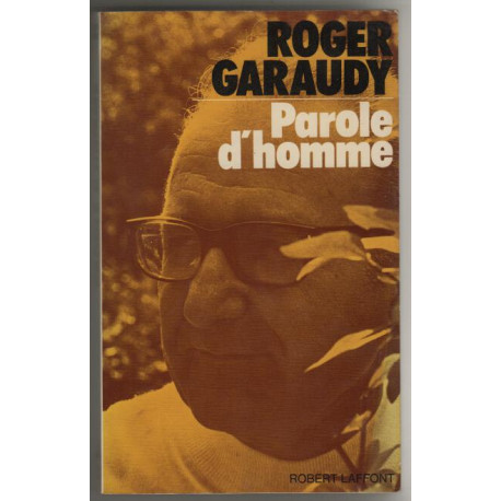 Parole d'homme