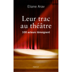 Leur trac au théâtre : 100 acteurs témoignent