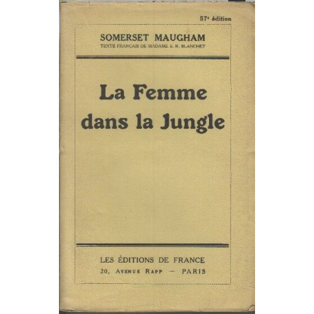 La femme dans la jungle