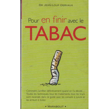Pour en finir avec le tabac