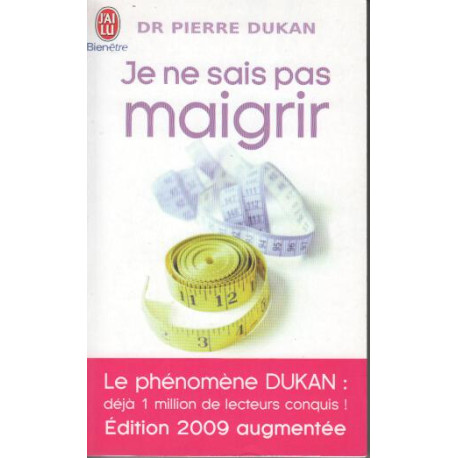 Je ne sais pas maigrir 2009