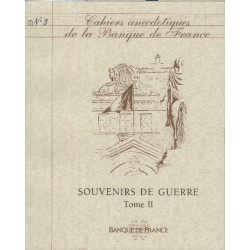 Cahiers anecdotiques de la banque de france numero 3