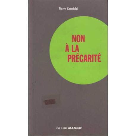 Non a la precarite
