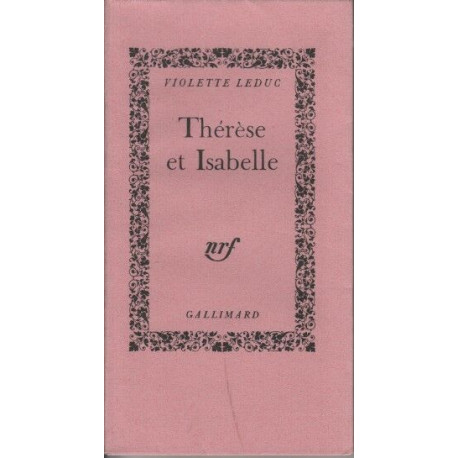 Thérèse et Isabelle