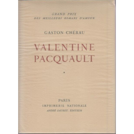Valentine pacquault