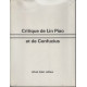 Critique de Lin Piao et de Confucius