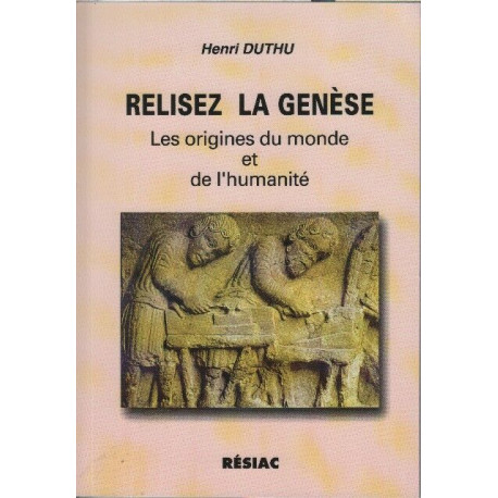 RELISEZ LA GENESE