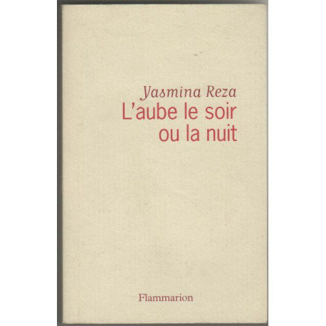 Aube le soir ou la nuit