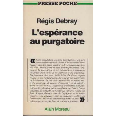 L'esperance au purgatoire