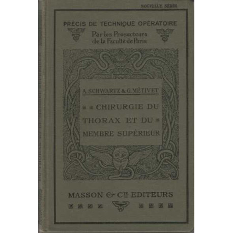 Chirurgie du thorax et du membre supérieur