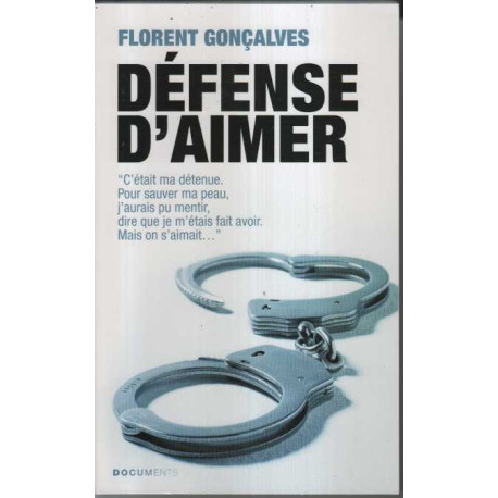 Defense d'aimer