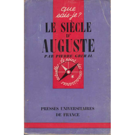 Le siecle d'auguste
