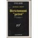 Strictement privé