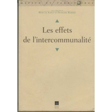 Les effets de l'intercommunalité