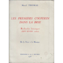 LES PREMIERS COUPERIN DANS LA BRIE XIVe-XVIIIe SIECLES